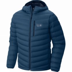 Mountain Hardwear Men's StretchDown Hooded Jacket Phoenix Blue